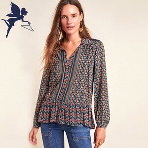 MAEVE Janie Peasant Blouse